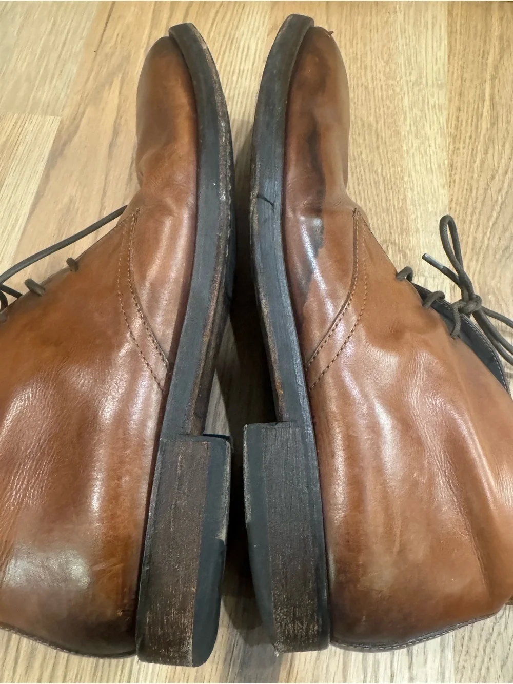 To Boot New York Leather Brown Chukka Boot
